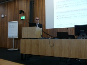 Frank Schweitzer's talk on scientific networks and peer review